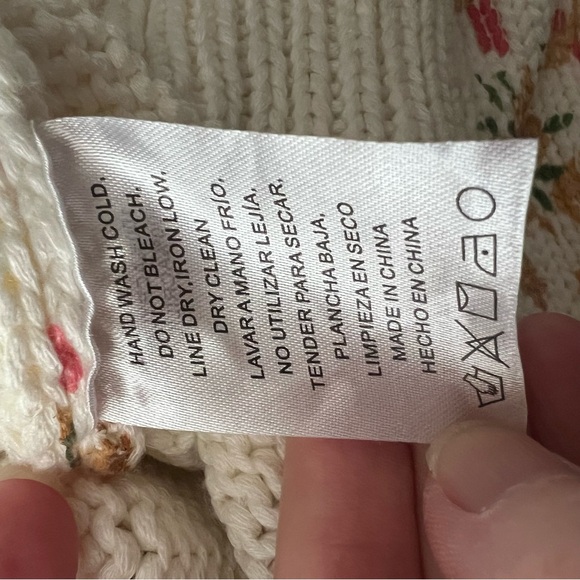 Emory Park Cream Knit Sweater - Picture 7 of 9